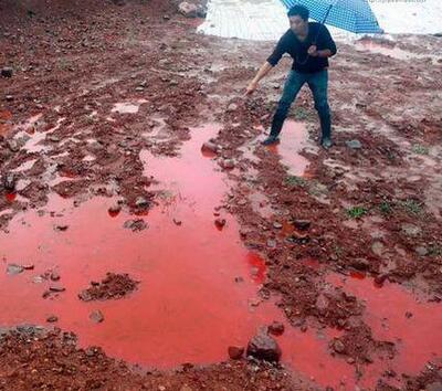 中国水污染有多严重，来看看这一张张可怕的照片